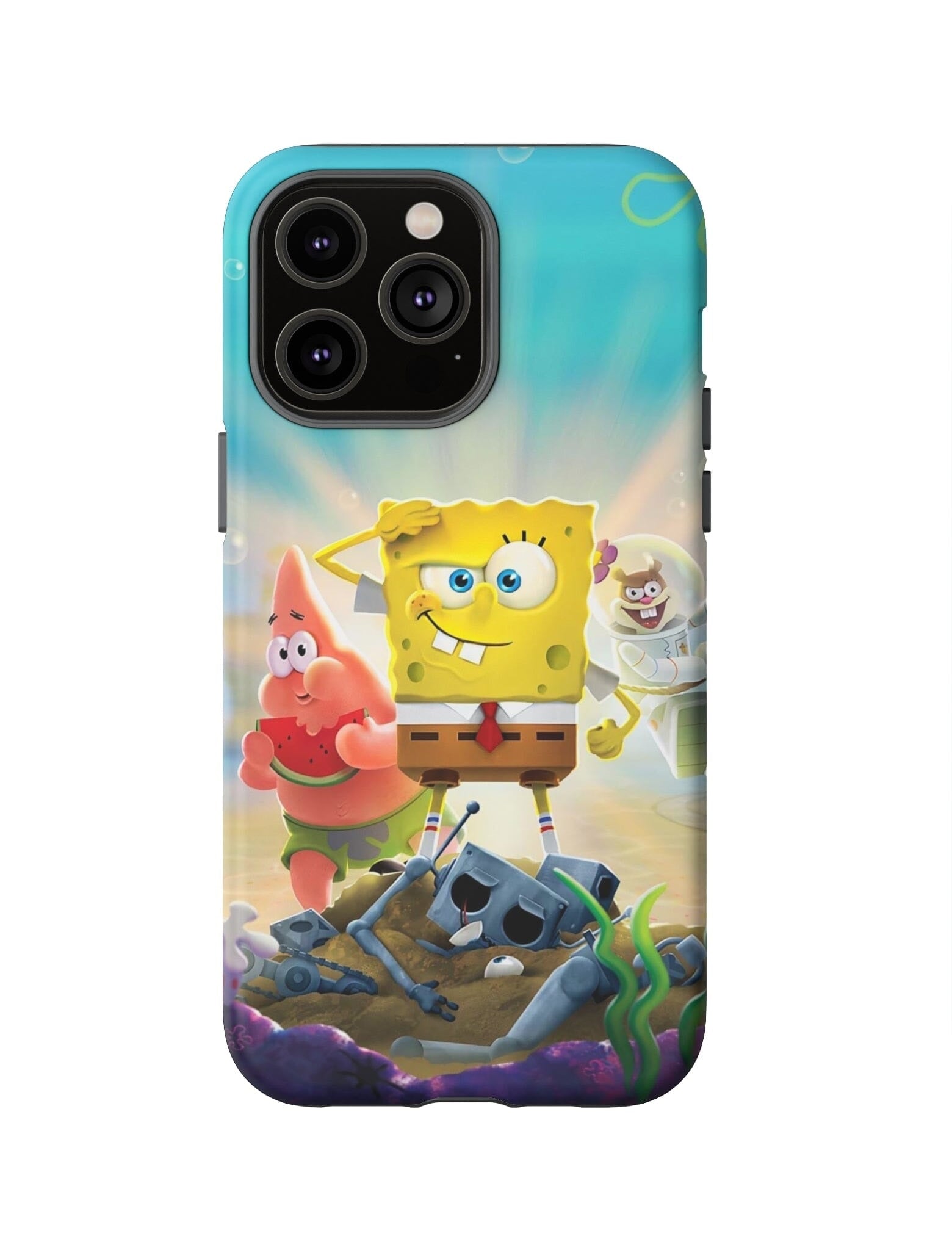 SpongeBob Sponge iPhone Case, iPhone 14